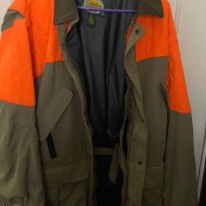 Cabela’s orange men’s jacket